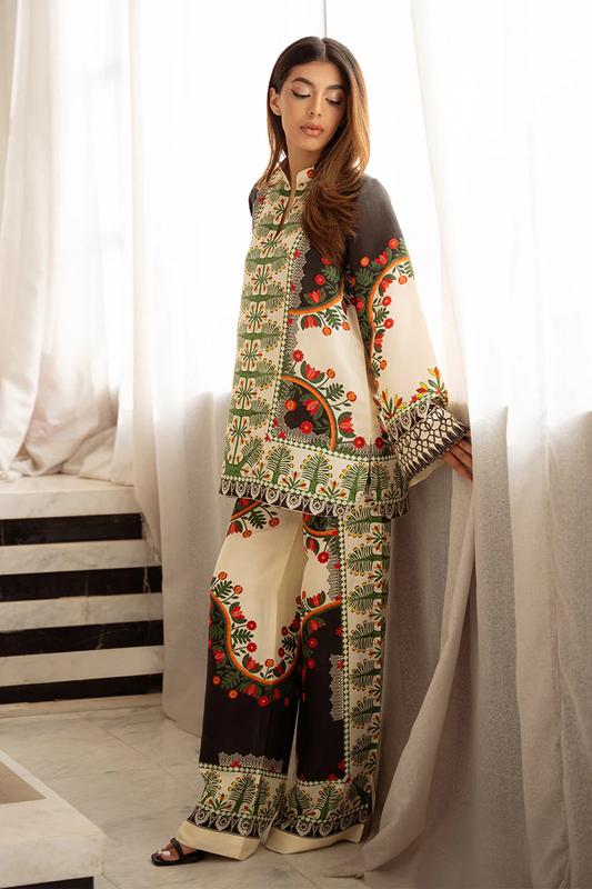 Zariah Ethnic Bloom Co-ord Set