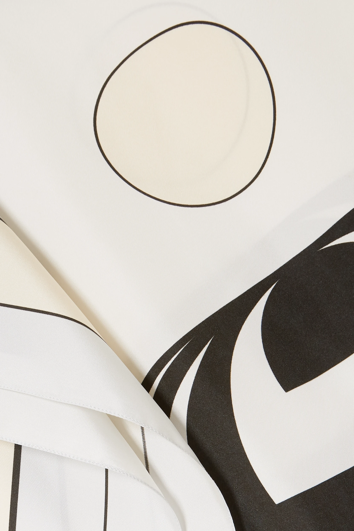 Monochrome Muse Silk Kaftan
