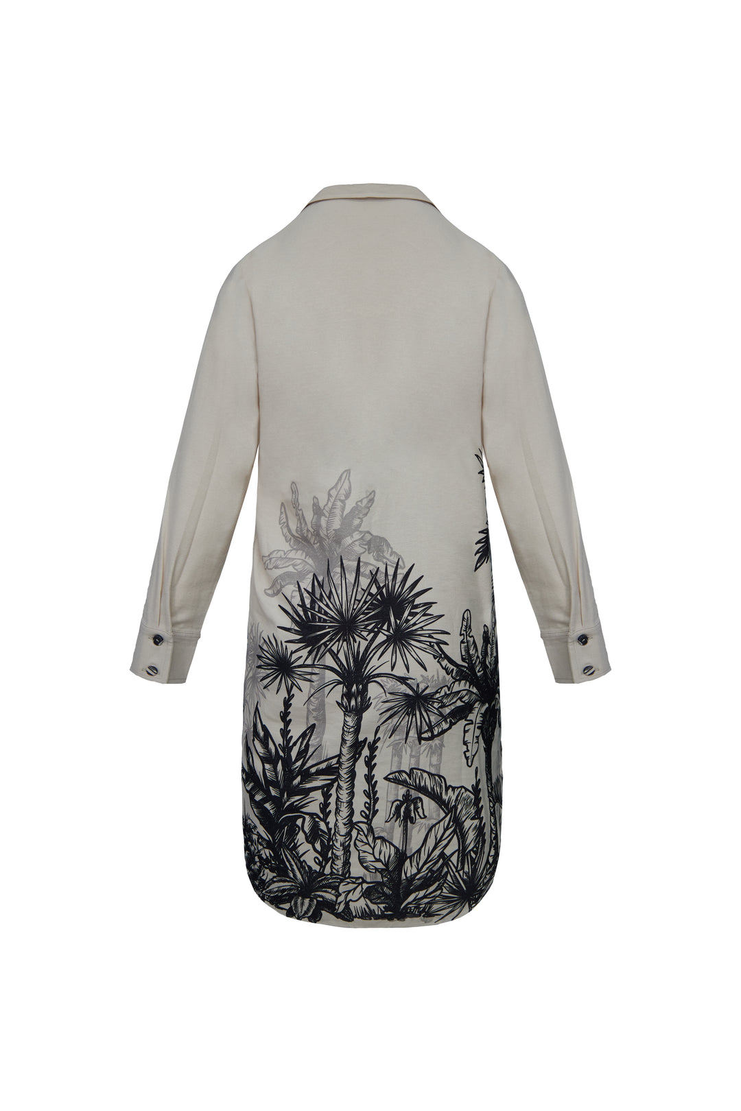 Noir Botanica Shirt Tunic